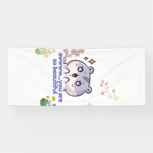 Cute Aesthetic Hamster Banner