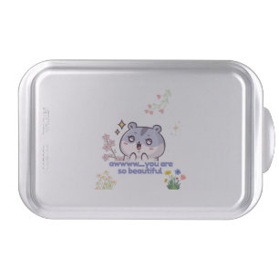 Cute Aesthetic Hamster Cake Pan