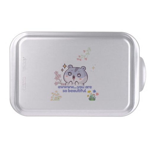 Cute Aesthetic Hamster Cake Pan