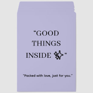 Cute Aesthetic Shopping Mailer Envelope