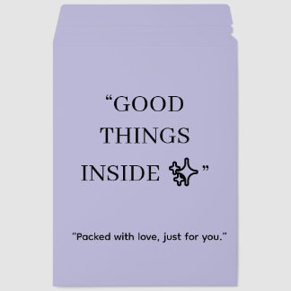 Cute Aesthetic Shopping Mailer Envelope