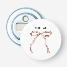 Cute AF Pink Coquette Ribbon Bow