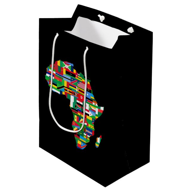 cute Africa themed party Medium Gift Bag (Front Angled)