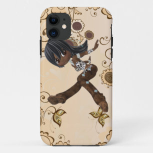 Cute African American Girl iPhone 5 Case
