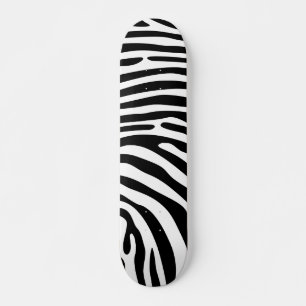 Cute African Mountain Zebra Animal Print Pattern Skateboard