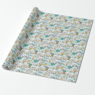 Cute Air Balloons Seamless Pattern Wrapping Paper