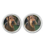 Cute Airedale Terrier Cufflinks