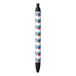 cute airplane cartoon pen