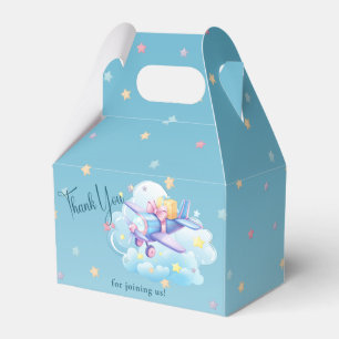Cute Airplane New Arrival Baby Shower Favor Boxes
