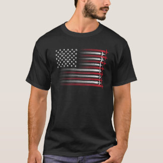 Cute Airplane Pilot For Men Women Aviation 4th Of T-Shirt