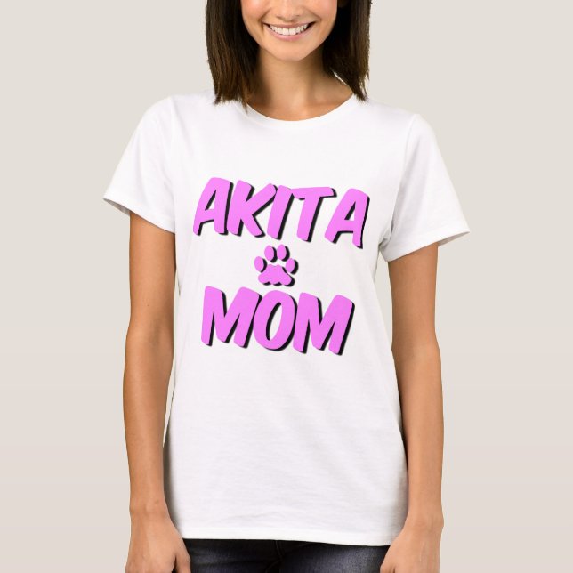 Cute Akita T-Shirt (Front)