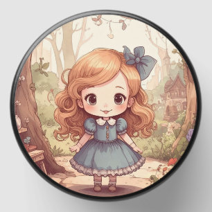 Cute Alice in Wonderland Whimsical Woodland Art Mini Candle Favors