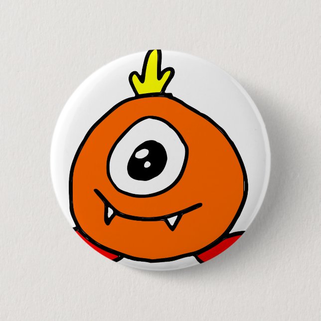 Cute Alien Button (Front)