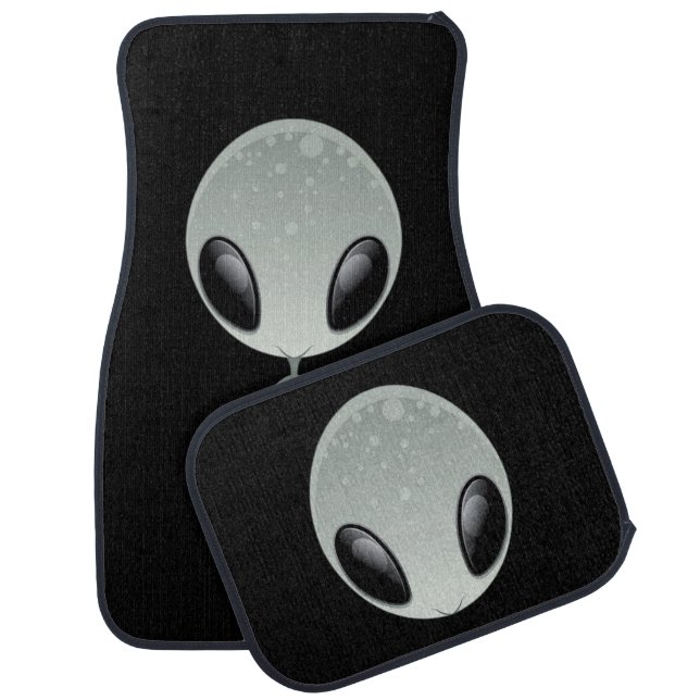 Cute Alien Car Mat (Set)