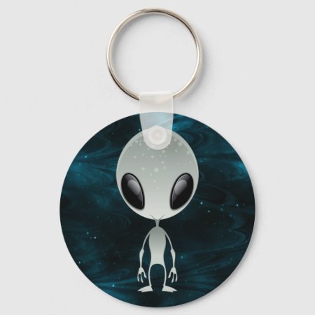 Cute Alien Keychain