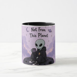 Cute Alien Mug – Adorable Space Creature Design
