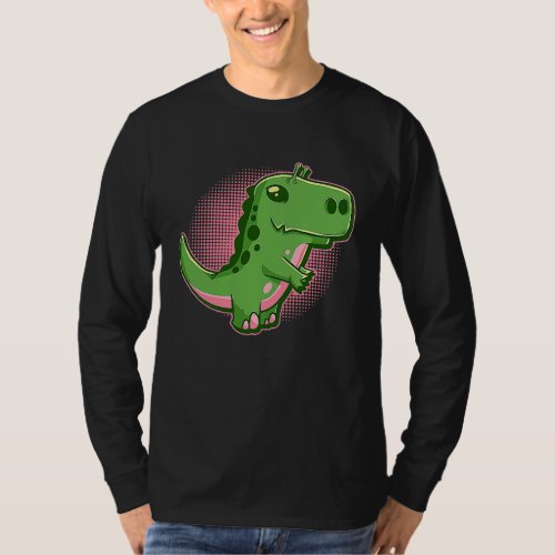 Cute Alien Rex Dinosaur Extraterrestrials   Trex T_Shirt