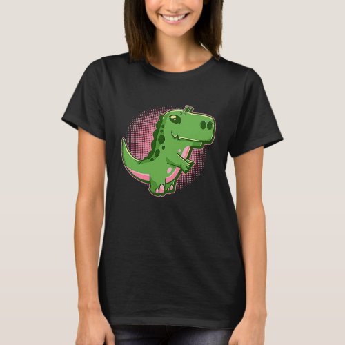 Cute Alien Rex Dinosaur Extraterrestrials   Trex T_Shirt