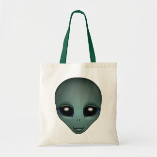Cute Alien Tote Bags & Cute Alien Grocery Bag