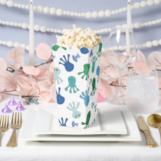 Cute Aliens Birthday Party Favor Boxes