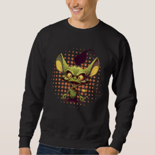 Cute Aliens Troll Retro Alien Headband Alien Space Sweatshirt