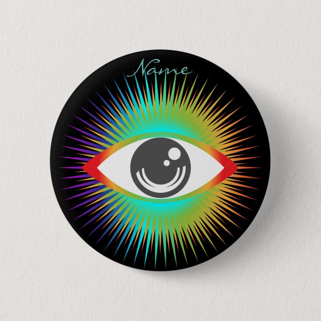 Cute All-seeing Alien Eye Thunder_Cove Button (Front)