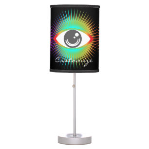 Cute All-seeing Alien Eye Thunder_Cove Table Lamp