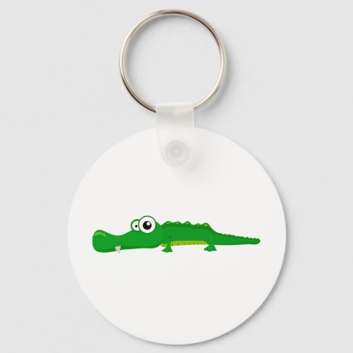 Cute alligator keychain