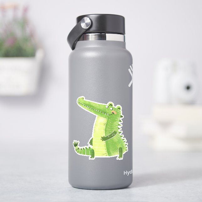 Cute alligator sticker (HydroFlask)