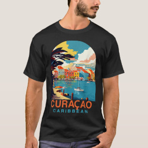 Cute Aloha Hawaiian Summer Vacation Shaka Hibiscus T-Shirt