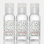 Cute Alpaca &amp; Cactus Pattern Hand Sanitizer