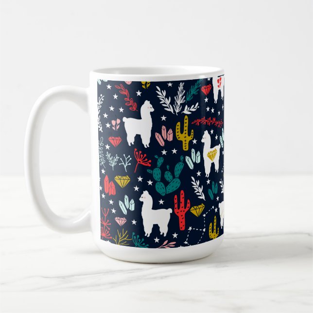 Cute Alpaca Coffee Mug (Left)