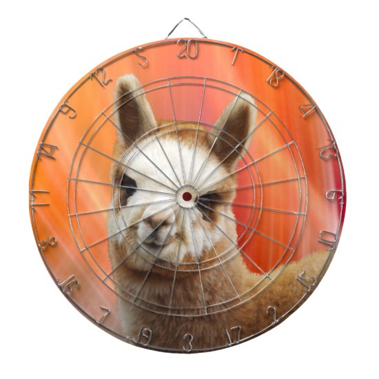 Cute Alpaca Dartboard