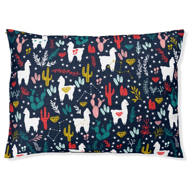 Cute Alpaca Dog Bed (Front)