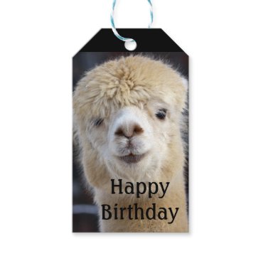 Cute Alpaca face Gift Tags Cute Alpaca face Gift Tags