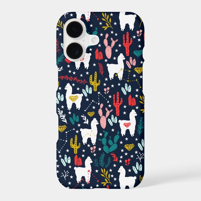 Cute Alpaca Iphone Case (Back)