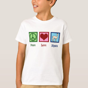 Cute Alpaca Kids T-Shirt