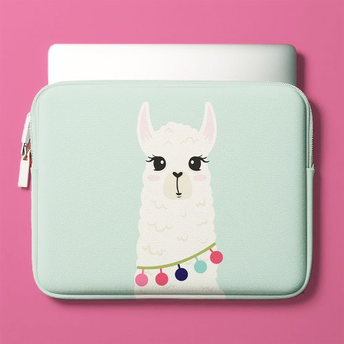 Cute Alpaca Laptop Sleeve