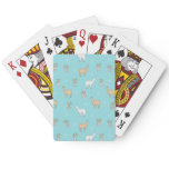 Cute Alpaca Llama Cactus Pattern Playing Cards Cute Alpaca Llama Cactus Pattern Playing Cards