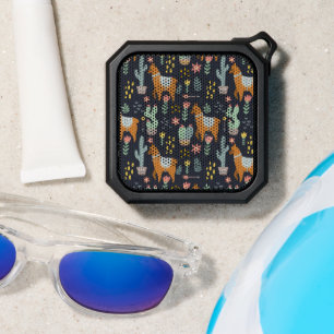 Cute Alpacas Pattern Bluetooth Speaker