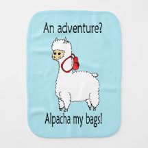 Cute alpacha adventure pun