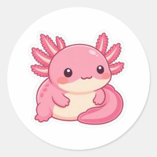 Cute alxotol classic round sticker