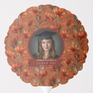 Cute Amaryllis Wildflower Certified Doctor Balloon