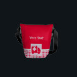 Cute Ambulance Messenger Bag<br><div class="desc">You will love this cute pink polka dot ambulance medic ems hospital medical emergency doctor design. Great for gifts! Available on tee shirts, smart phone cases, mousepads, keychains, posters, cards, electronic covers, computer laptop / notebook sleeves, caps, mugs, and more! Visit our site for a custom gift case for Samsung...</div>