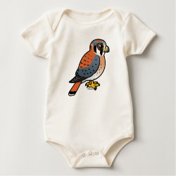 Cute American Kestrel Infant Organic Creeper