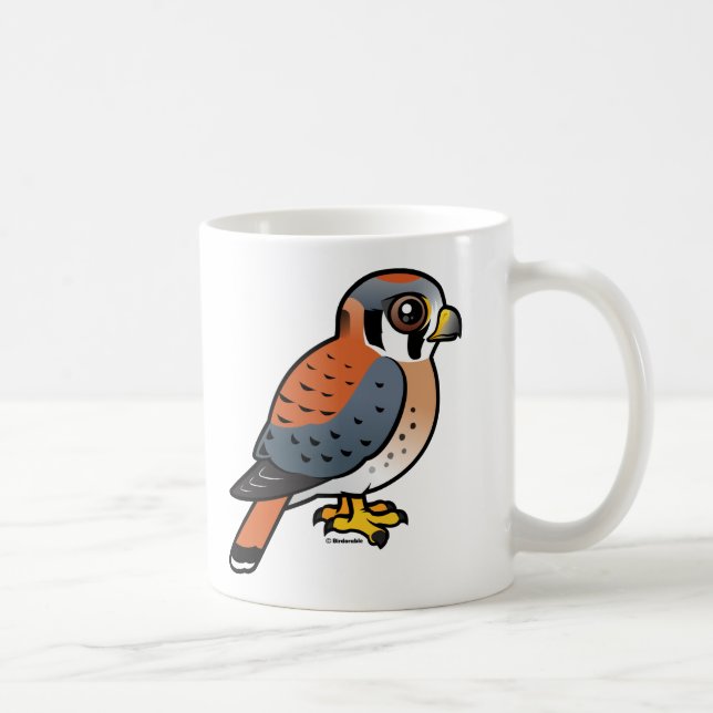 Cute American Kestrel Coffee Mug (Right)
