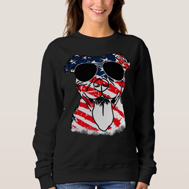 Cute American Pitbull Sweatshirt (Front)