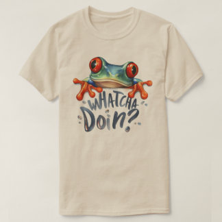 Cute Amphibian Frog Quote Graphic T-Shirt