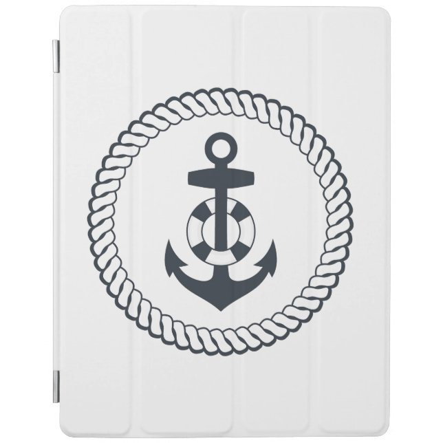Cute Anchor iPad Smart Cover (Front)