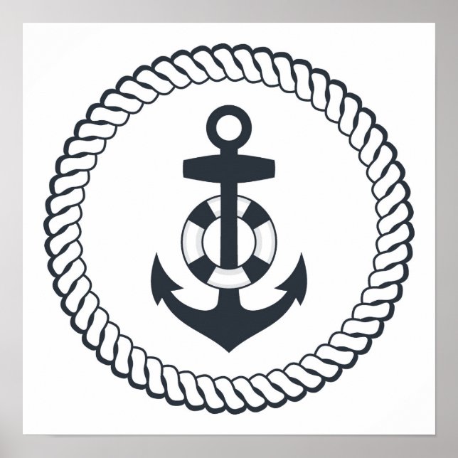 Cute Anchor Poster (Front)